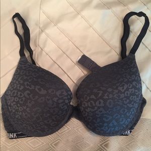 Grey Cheetah VS Bra